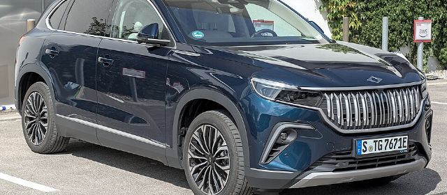 Temsili fotoğraf: Togg T10X, SUV.